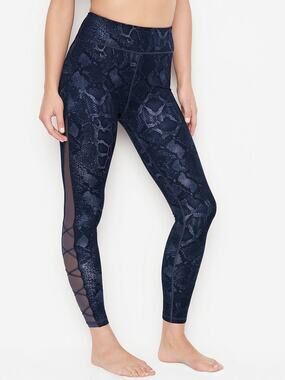 VS Mesh Incredible Essentials Laceup Legging Python Print